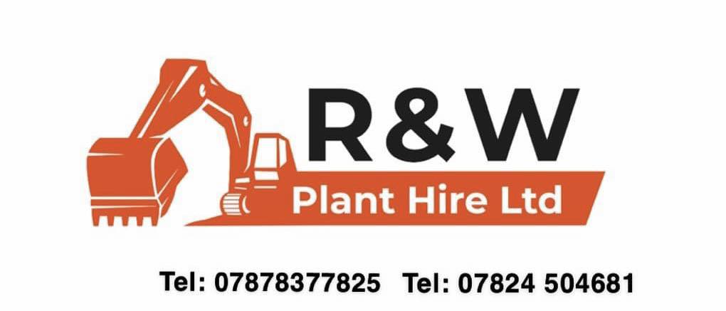 R&W Plant Hire Logo