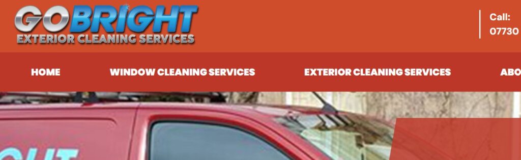 Go Bright - Home page designed by The Marvellous Marketing Co Limited